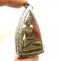 CHIANGROONG AMULET PENDANT LAOS BUDDHA BLESSED LUCKY HAPPY PEACEFUL HEALTHY LIFE