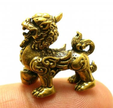 PI YAO MINI AMULET PIYAO PIXIU LUCKY CHARM FENG SHUI DRAGON CHINESE MONEY WEALTH