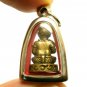 GUMAN THONG THAI AMULET PENDANT KUMAN TONG MAGIC BLESSED SPIRIT CALL MONEY RICH
