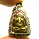 CLOSE EYES LORD GANESHA TINY PENDANT HINDU GOD OF SUCCESS PIDTA GANAPATI GANESH