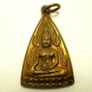 PHRA BUDDHA CHINNARAJ BACK MAGIC YANT BLESSED 1971 THAI SHINARAJ AMULET PENDANT