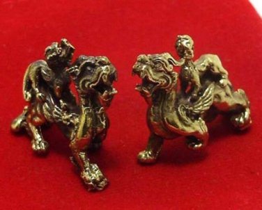 DUO PI YAO MINI AMULET PIYAO PI XIU LUCKY CHARM FENG SHUI DRAGON CHINESE MONEY