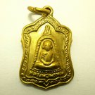 LP PHROM COIN BLESS IN 1972 MIRACLE FORTUNE LUCK YANT THAI BUDDHA AMULET PENDANT LP PHROM COIN BLESS IN 1972 MIRACLE FORTUNE LUCK YANT THAI BUDDHA AMULET PENDANT