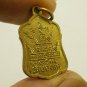 LP PHROM COIN BLESS IN 1972 MIRACLE FORTUNE LUCK YANT THAI BUDDHA AMULET PENDANT