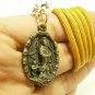LP TOH BLESSED 1975 GUAN YIN KUAN QUAN IM MERCY GOD LUCKY RICH PENDANT NECKLACE