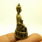 TIBET BUDDHA REAL BLESSED AMULET TIBETAN PENDANT SUCCESS HAPPY LUCKY PROTECTION