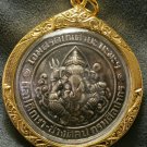 LORD GANESH GANESHA GANAPATI OM AUM TWELVE ZODIAC GOD HINDU DEITY AMULET PENDANT