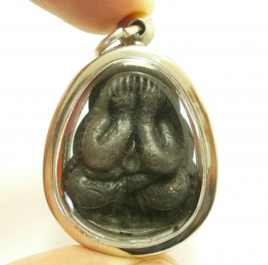 LP TIM PIDTA CLOSE EYES LORD BUDDHA THAI LIFE PROTECTION AMULET MIRACLE PENDANT