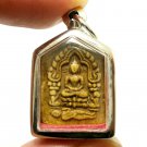 LP TIM BLESSED 1971 KHUNPAEN PRAI KUMAN THAI BUDDHA MAGIC TAKRUT AMULET PENDANT