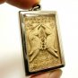 LADY MERMAID CROCODILE CALL MONEY & SARIKA MAGIC BIRD THAI BUDDHA AMULET PENDANT