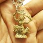 LORD HANUMAN MONKEY RAISE FLAG MUAY THAI AMULET LIFE PROTECTION PENDANT NECKLACE