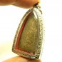 THAI POWERFUL SUCCESS AMULET PENDANT LP BOON BLESSED CROSS OVER OBSTACLE BUDDHA