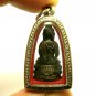 LP LEE BLESSED IN 1957 PHRA GRING BUILD PAGODA THAI BUDDHA LUCKY SUCCESS PENDANT