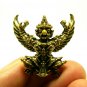 GARUDA PHAYA KRUT THAI MINI AMULET MAGIC EAGLE BIRD BLESS STRONG LIFE PROTECTION