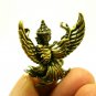 GARUDA PHAYA KRUT THAI MINI AMULET MAGIC EAGLE BIRD BLESS STRONG LIFE PROTECTION