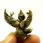GARUDA PHAYA KRUT THAI MINI AMULET MAGIC EAGLE BIRD BLESS STRONG LIFE PROTECTION