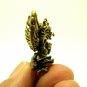 GARUDA PHAYA KRUT THAI MINI AMULET MAGIC EAGLE BIRD BLESS STRONG LIFE PROTECTION