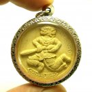 LP JUER LORD HANUMAN BACK BEAKAE THAI POWERFUL AMULET LUCKY LIFE PROTECTION