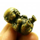KUMAN THONG DOODROK LP NANE THAI MAGIC MINI AMULET GUMAN LUCKY RICH WIN GAMBLE