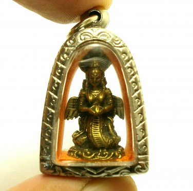NAGA KANYA PENDANT GUARDIAN SNAKE GODDESS OF 3 REALMS DEVI ALLY OF VISHNU LAXMI
