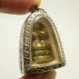 LP KOON BLESSED 1993 PIDTA SANGKAJAI RICH LUCKY HAPPY BUDDHA THAI AMULET PENDANT