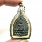 LP PERM JAOSUA METAL COIN 1992 BUDDHA YANT AMULET BUDDHA THAI LUCKY RICH PENDANT