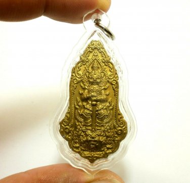 THAO WESSUWAN WATERPROOF CASE YAK ASURA WEALTH KING LUCKY RICH THAI MIRACLE YANT