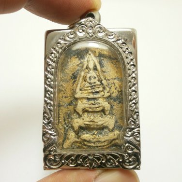 SOMDEJ TOH WAT RAKANG ANTIQUE BUDDHA YODKHUNPOL THAI REAL MIRACLE AMULET PENDANT