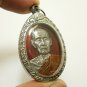 LP TOH RED COIN THAI BUDDHA AMULET PENDANT BLESSED GREAT FORTUNE YANT OF SUCCESS