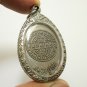 LP TOH RED COIN THAI BUDDHA AMULET PENDANT BLESSED GREAT FORTUNE YANT OF SUCCESS