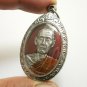 LP TOH RED COIN THAI BUDDHA AMULET PENDANT BLESSED GREAT FORTUNE YANT OF SUCCESS