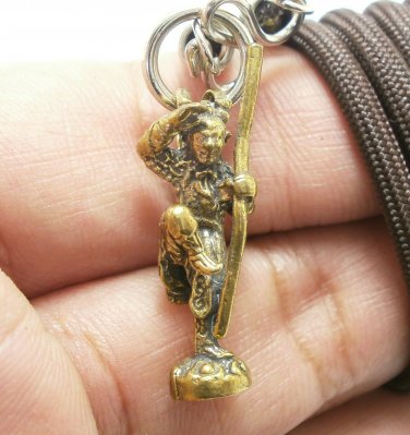 SUN WUKONG MAGIC MONKEY KING AMULET LIFE PROTECTION PENDANT LUCKY CHARM NECKLACE