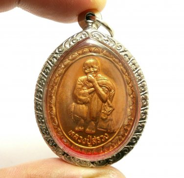 LP SUANG TEVADA DERNDIN SAOHA BATCH BUDDHA MAGIC THAI AMULET LUCKY RICH PENDANT