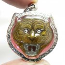 TIGER LP PERN PENDANT MUAY THAI REAL STRONG MAGIC POWERFUL LIFE PROTECTION CHARM