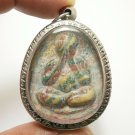 LP PAE PIDTA RAINBOW PROTECTION MAGIC THAI AMULET PENDANT PITA CLOSE EYES BUDDHA