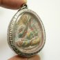 LP PAE PIDTA RAINBOW PROTECTION MAGIC THAI AMULET PENDANT PITA CLOSE EYES BUDDHA