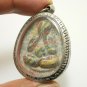 LP PAE PIDTA RAINBOW PROTECTION MAGIC THAI AMULET PENDANT PITA CLOSE EYES BUDDHA