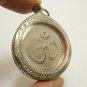 MAA LAKSHMI LORD GANESH COIN PENDANT GANESHA LAXMI HINDU BLESS 1980 SUCCESS RICH