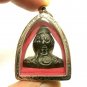 LP KRON PIDTA PITTA METAL CLOSE EYES BUDDHA CRON REAL THAI AMULET LUCKY PENDANT