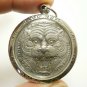 TIGER LP PERN GREEN PENDANT BLESSED 1998 MUAY THAI STRONG MAGIC LIFE PROTECTION