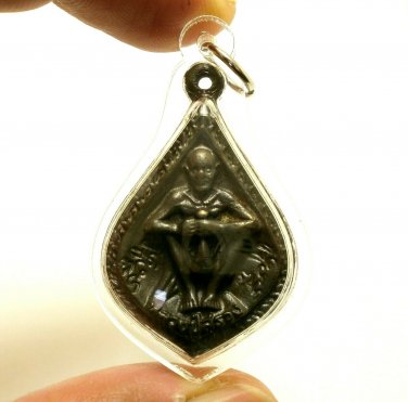 LP SUANG MIRACLE BUDDHA MAGIC THAI AMULET LUCKY RICH CHARM WATER PROOF PENDANT
