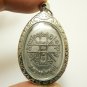 LP KOON COIN 1994 RED AMULET MULTIPLY MONEY RICH THAI REAL BUDDHA LUCKY PENDANT