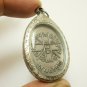 LP KOON COIN 1994 RED AMULET MULTIPLY MONEY RICH THAI REAL BUDDHA LUCKY PENDANT