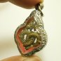 DUO NAGA NAK SNAKE PENDANT BLESSED REAL AMULET CHARM THAI LOVE APPEAL ATTRACTION