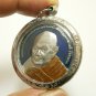TIGER LP PERN BLUE PENDANT BLESSED 1998 MUAY THAI STRONG MAGIC LIFE PROTECTION