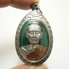 LP TOH GREEN COIN THAI BUDDHA AMULET PENDANT BLESS GREAT FORTUNE YANT OF SUCCESS LP TOH GREEN COIN THAI BUDDHA AMULET PENDANT BLESS GREAT FORTUNE YANT OF SUCCESS