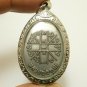 LP KOON COIN 1994 BLUE AMULET MULTIPLY MONEY RICH THAI REAL BUDDHA LUCKY PENDANT