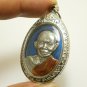 LP KOON COIN 1994 BLUE AMULET MULTIPLY MONEY RICH THAI REAL BUDDHA LUCKY PENDANT