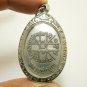 LP KOON COIN 1994 GREEN AMULET MULTIPLY MONEY RICH THAI BUDDHA GOOD LUCK PENDANT
