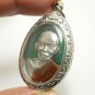 LP KOON COIN 1994 GREEN AMULET MULTIPLY MONEY RICH THAI BUDDHA GOOD LUCK PENDANT